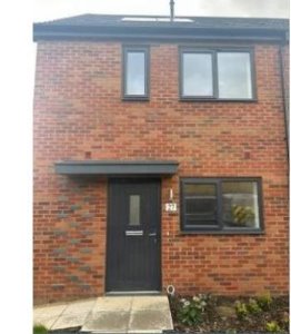 **EXAMPLE** of new build Front view
